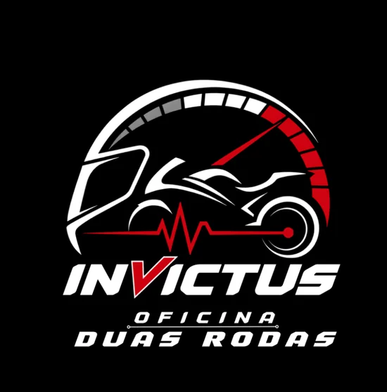 Logotipo Invictus Oficina Duas Rodas